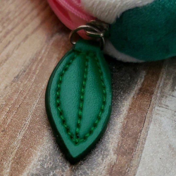 Watermelon handbag / clutch Zipper fleece - Picture 3 of 5